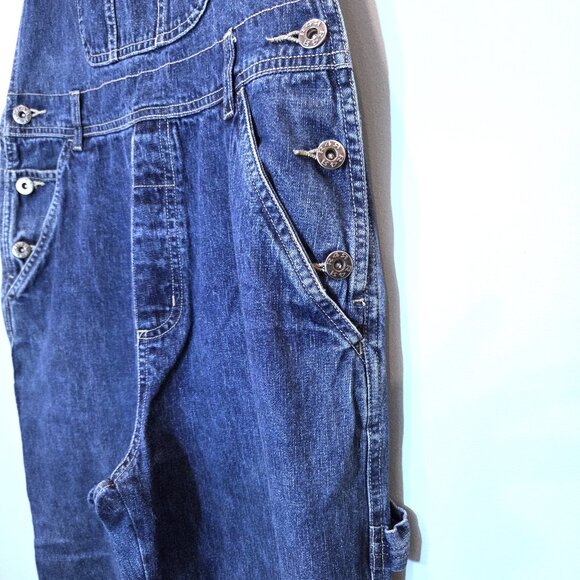 Vintage Rave Jean Overalls Size M - Picture 3 of 6